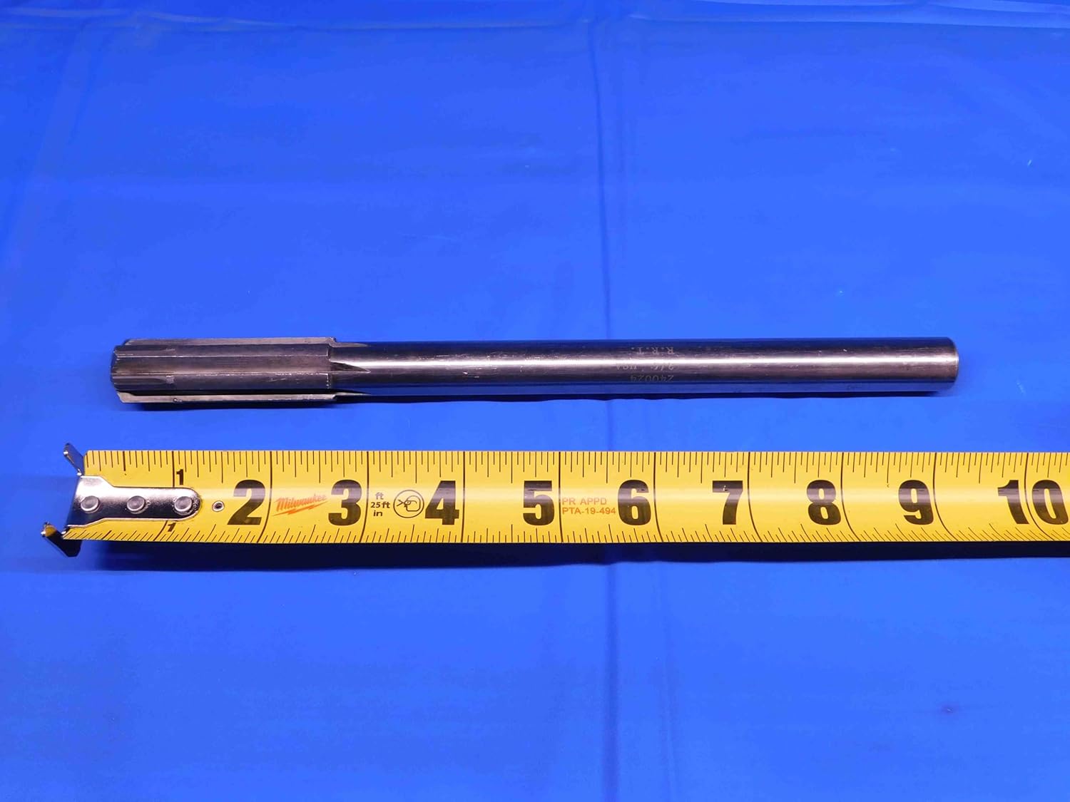 R.R.T. 3/4 OD HSS CARBIDE TIPPED CHUCKING REAMER 6 FLUTE .75 .7500 ONSIZE 19 mm - BR5866AW4