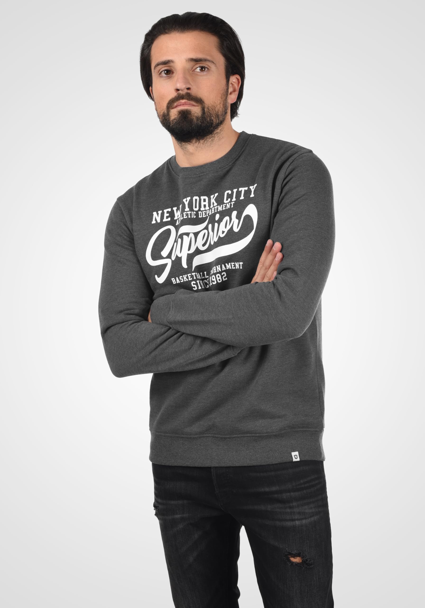 Indicode Galilero Felpa Maglione Pullover da Uomo