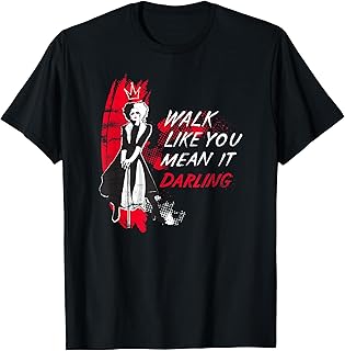 Cruella Walk Like You Mean It Daring T-Shirt