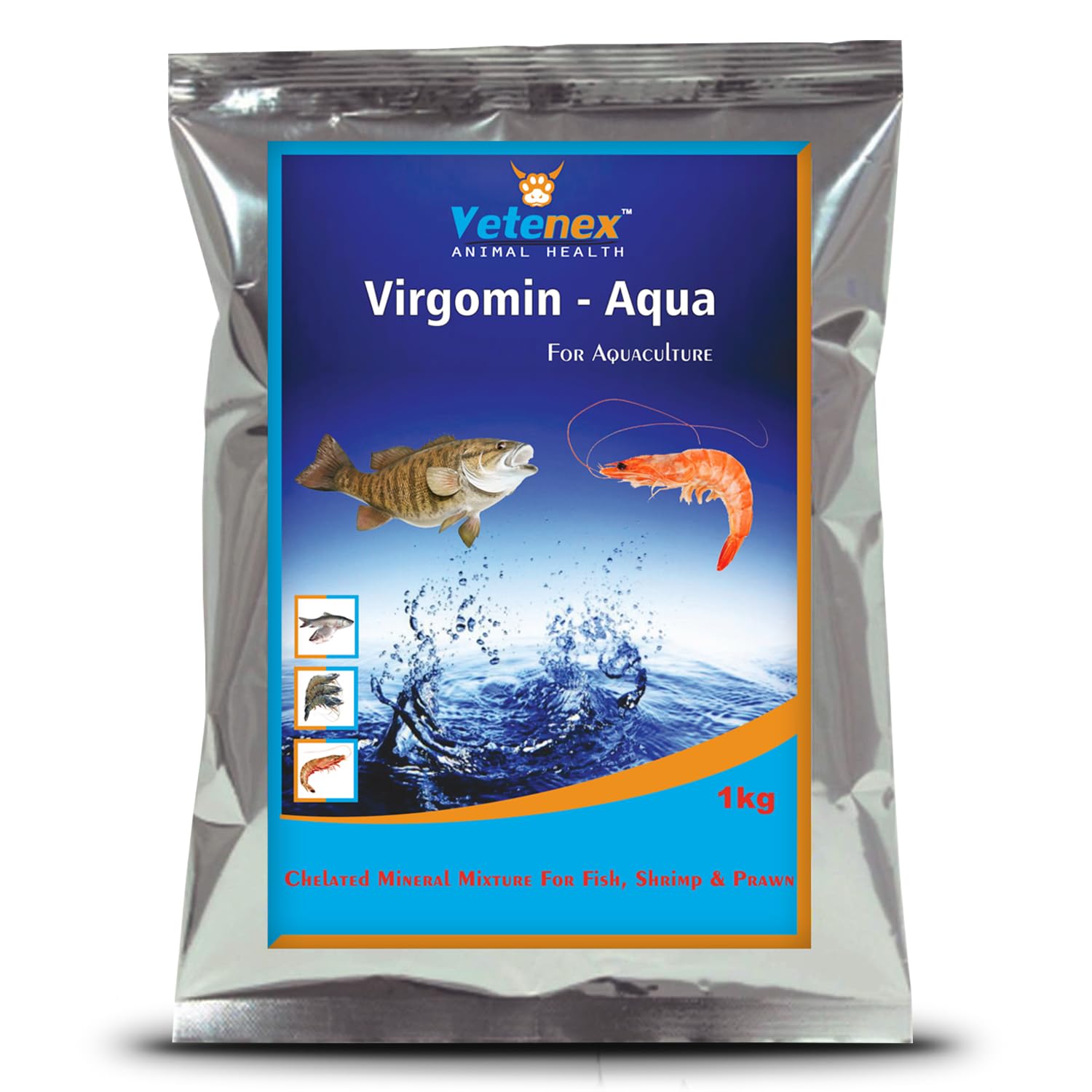 VETENEX Virgomin-Aqua - Chelated Mineral Mixture Powder Supplement for Fish, Prawn, Shrimp and Aquatic Animals - 1kg (B08KJHKLZF) Amazon Price History, Amazon Price Tracker