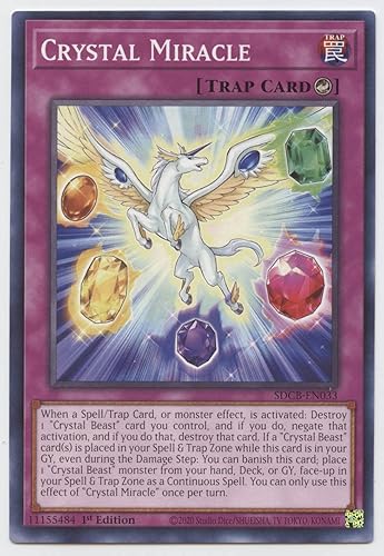 Yu-Gi-Oh! Crystal Miracle - SDCB-EN033 - Común - 1ª edición
