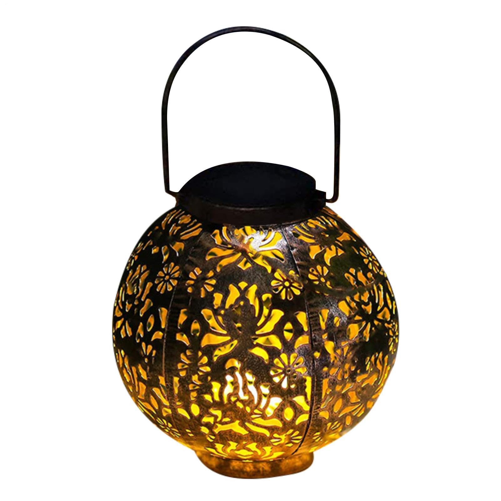 Lanterne solaire extérieure chaude pour illuminer une terrasse sans prise - 8