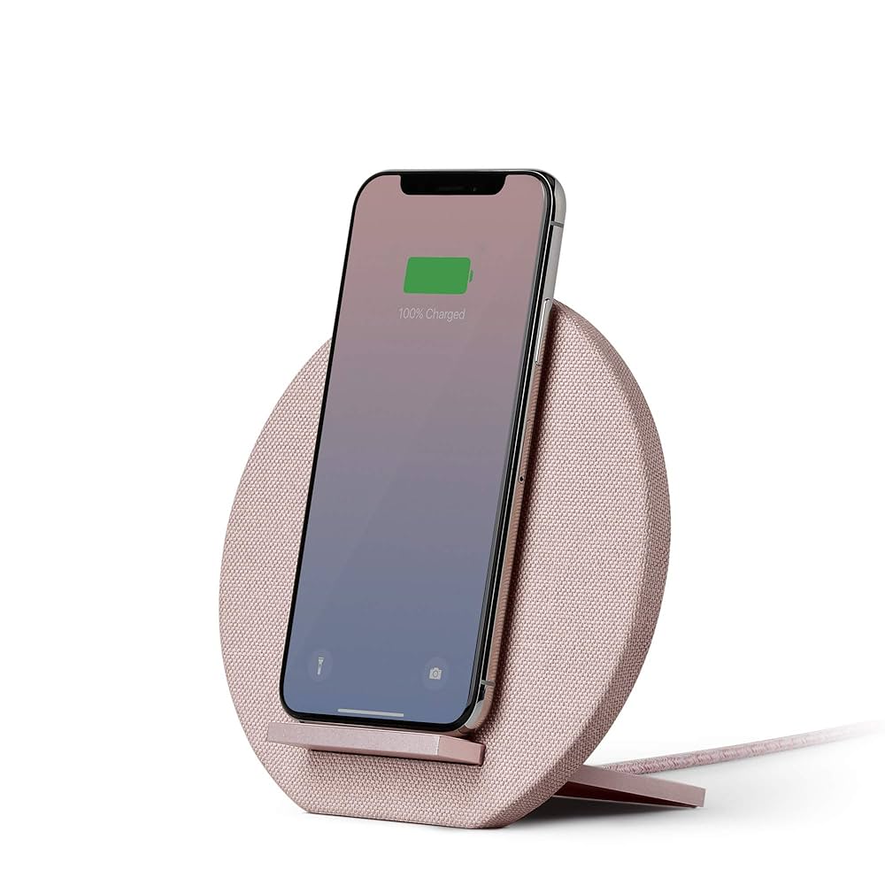 Apple - ほぼ未使用　Native Union Dock Wireless Charger Amazon.com: Native Union Dock Wireless Charger Stand - High