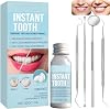 Dental Repair Kit,Temporary Tooth Filling Kit,False Teeth for Temporary Tooth Filler,Moldable False Teeth for Fixing,Tooth Filling Repair Kit for Fixing Broken,Teeth Repair & Replacement Kit
