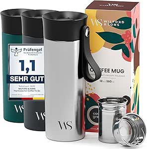 GRÄWE Isolierbecher-Set, 2 Stück, 150 Ml, Edelstahl, Spülmaschinengeeignet - Perfekt Für Unterwegs