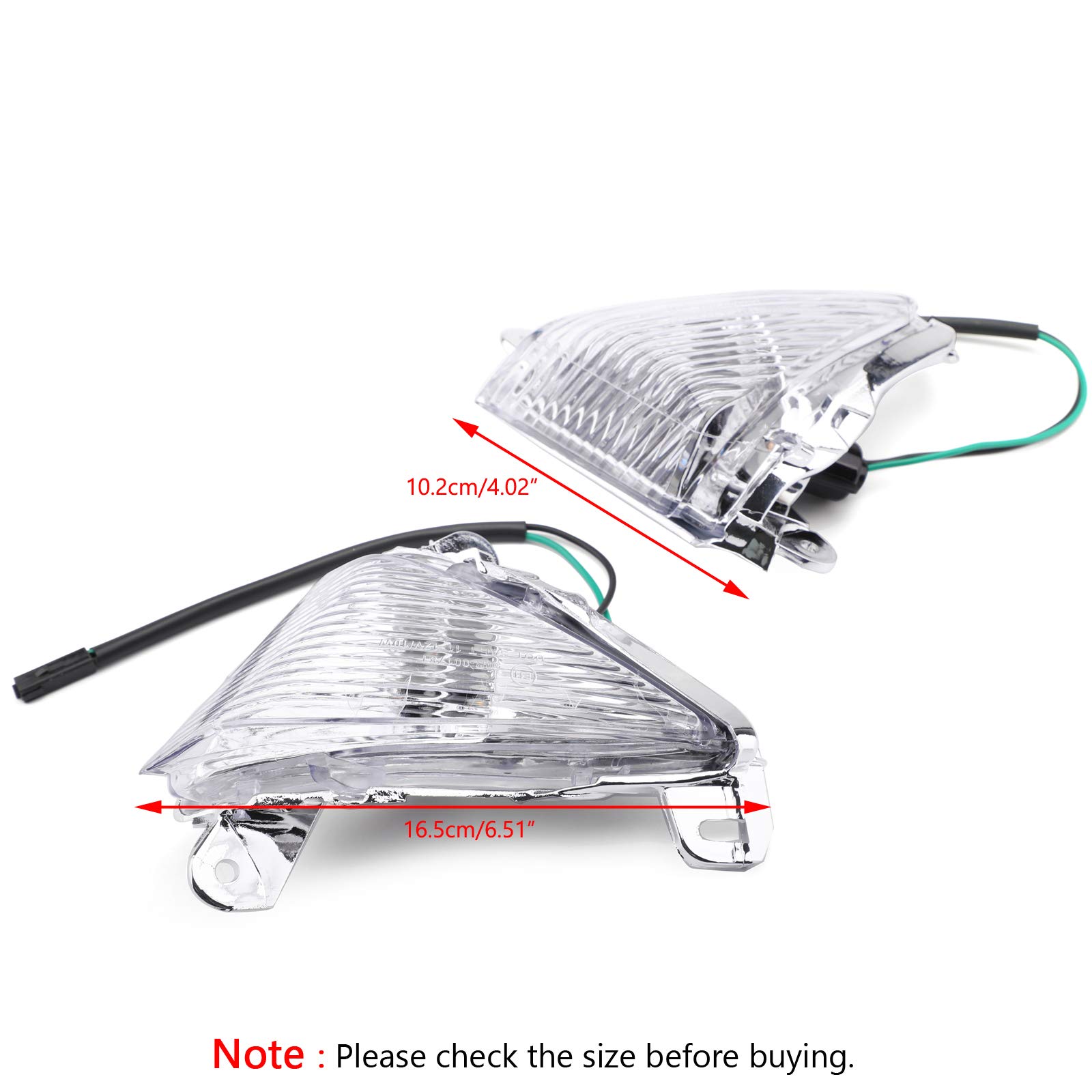 Amazon.com: Areyourshop Front Turn Signals For Lens for Kawasaki