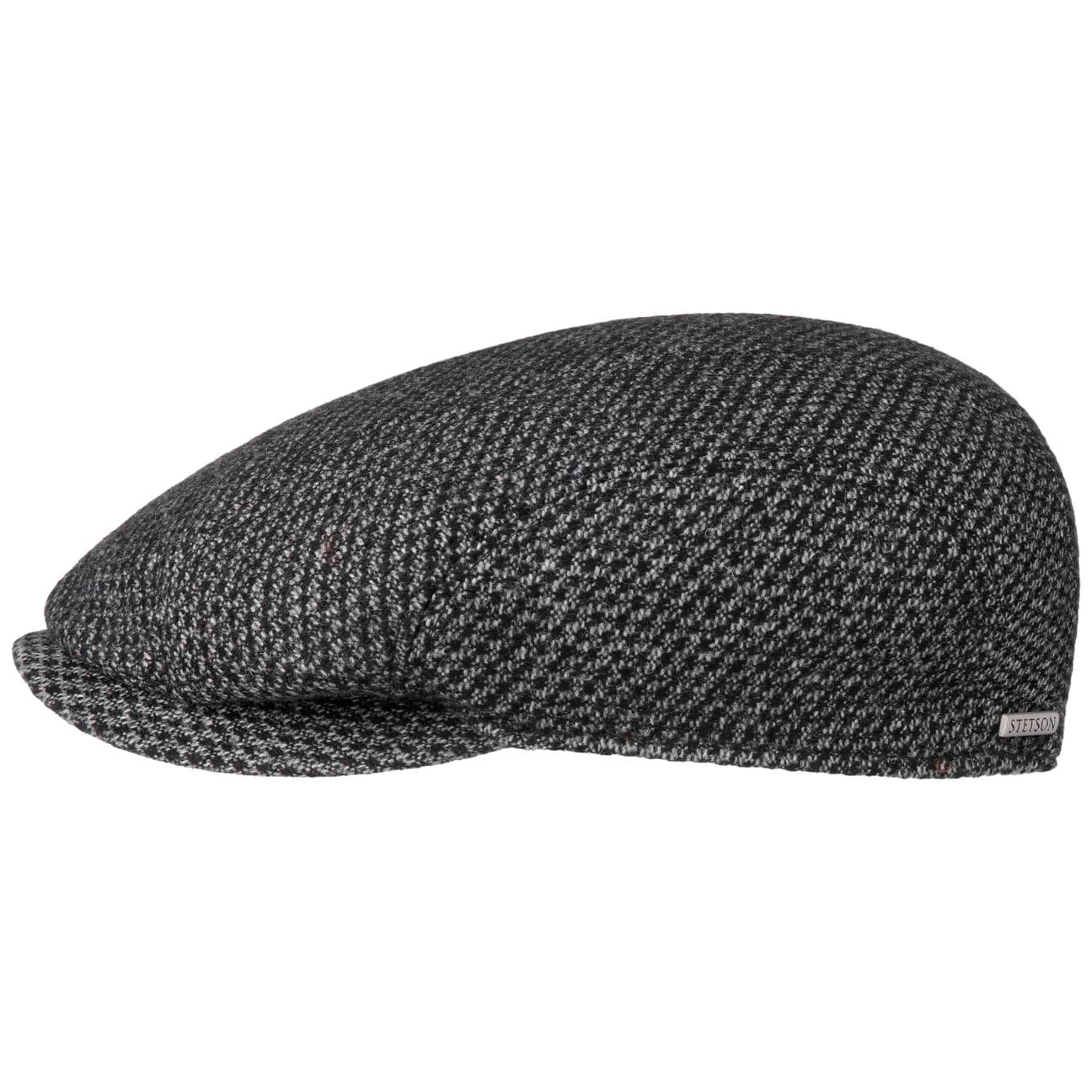 Stetson Milbridge Wool Ivy Flatcap Schirmmütze Klassische Schiebermütze Made in the EU Herren Herbst Winter Mehrfarbig Meliert