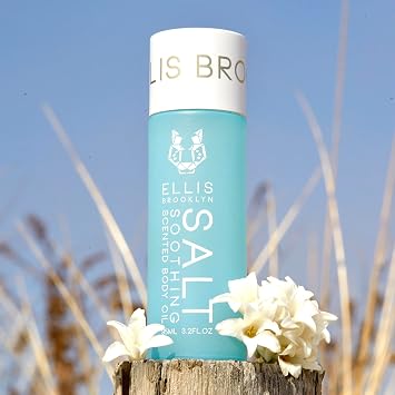 Ellis Brookly SALT Body Oil & FABLE Scented Candle Bundle