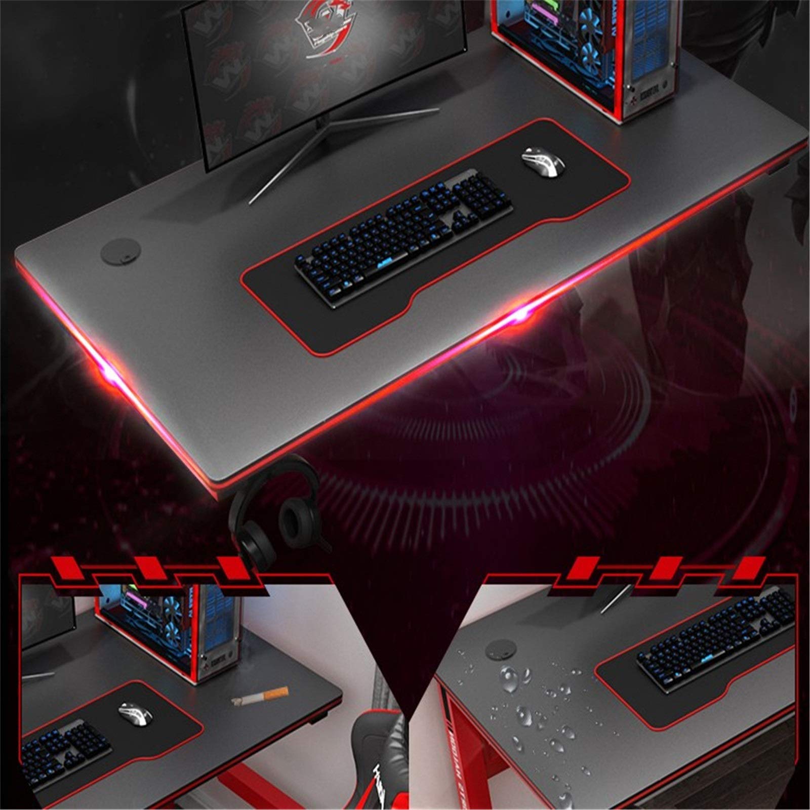 Amazon | PCゲーミングデスク デスクトップコンピュータデスクホーム