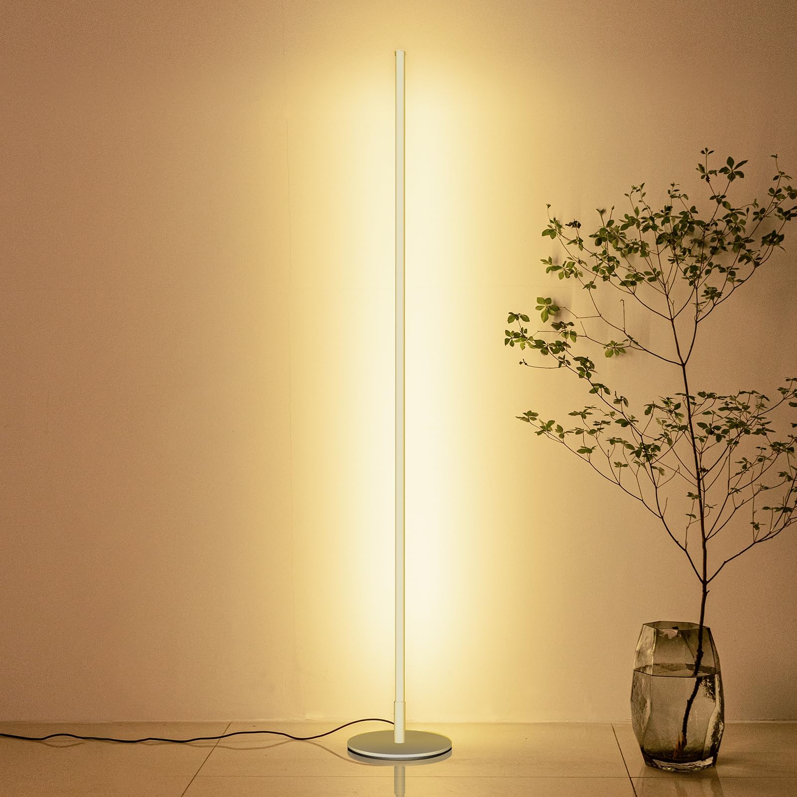 【M2907-107-76】LEDフロアライトLED電球付⭐️リモコン Amazon.co.jp : LEDフロアライト フロアランプ リモコン付き スタンド