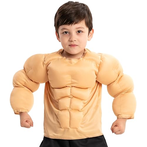 Spooktacular Creations Niño Niño Body Builder Traje Musculoso para Halloween Dress Up