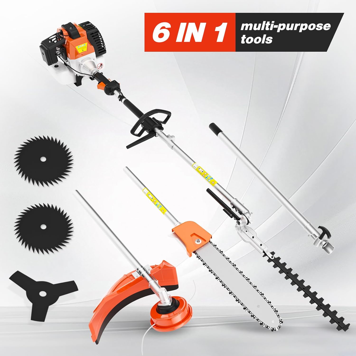 All components of the Baotree 6-in-1 Multi-Tool