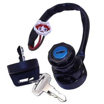 2 Pins Ignition Key Switch for Yamaha Raptor 125 YFM125 2011 2012 2013 YFM 125