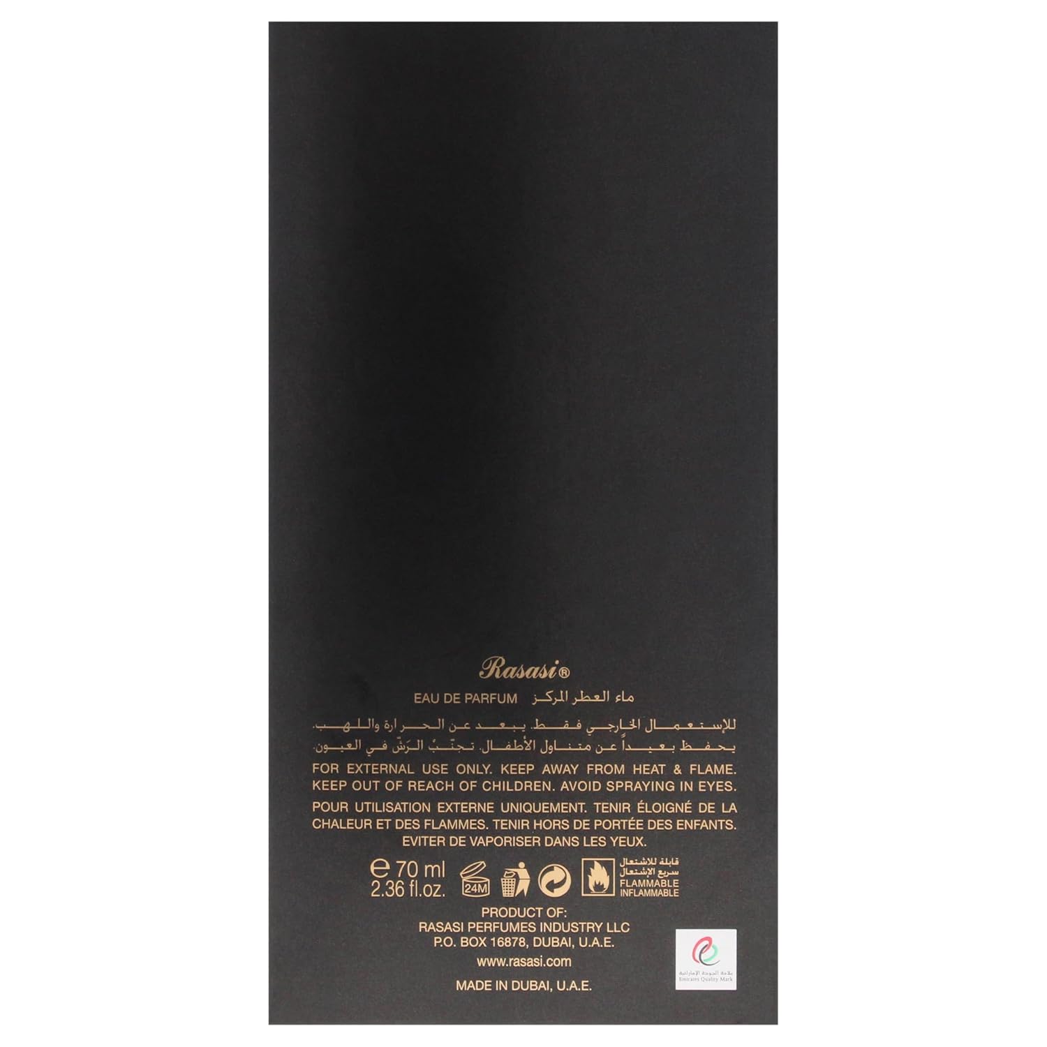 Rasasi Nagham Arabian Prive for Unisex - 2.36 oz EDP Spray - Image 7