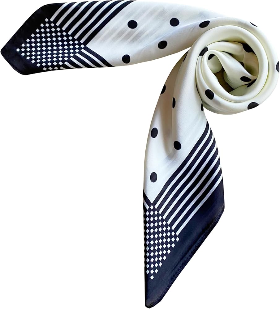 〈BREATH/ブレス〉BLACK CARD SILK SCARF 完売品 BREATH ブレス FW24 BLACK CARD SILK SCARF / BLK - NUBIAN