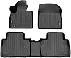 MAXLINER All Weather Custom Fit 2 Row Floor Mat Liner Set Compatible with 2020-2025 Kia Telluride with 2nd Row Bench or Bucket Seats with Center Console