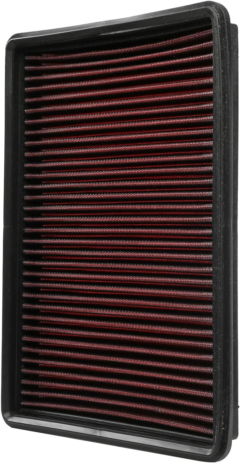 AO-2233 Air (Oiled) Filter Replace 33-2233,High Performance,Washable Compatible with 2001-2010 Jeep V6/V8 (Commander, Grand Cherokee, Liberty, Grand Cherokee III)