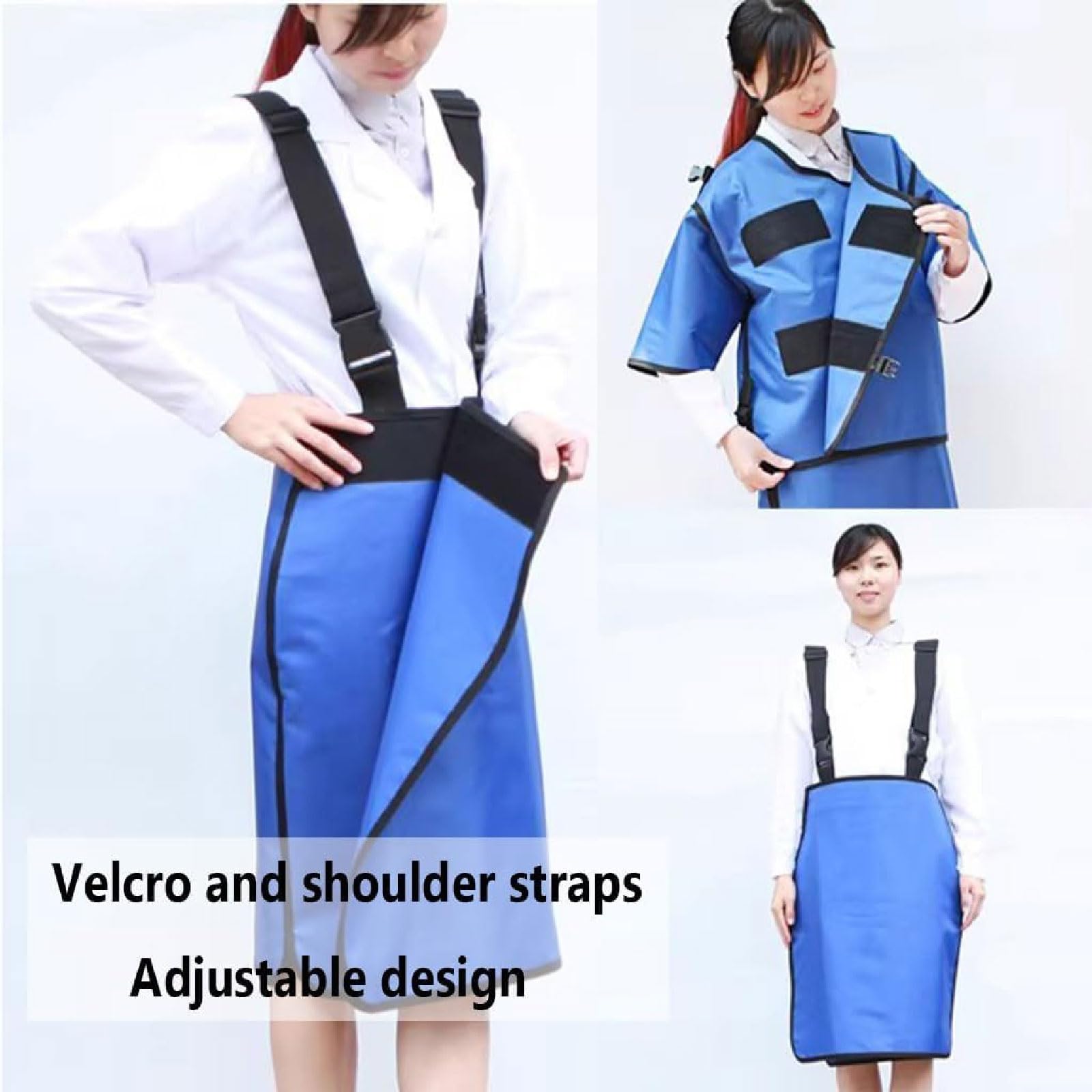 Gilet de Plomb Tablier en Plomb 0,35/0,5 mmpb, vêtements légers en Plomb pour Protection Contre Les Rayons X, Tablier en Plomb pour Rayons X et Tablier