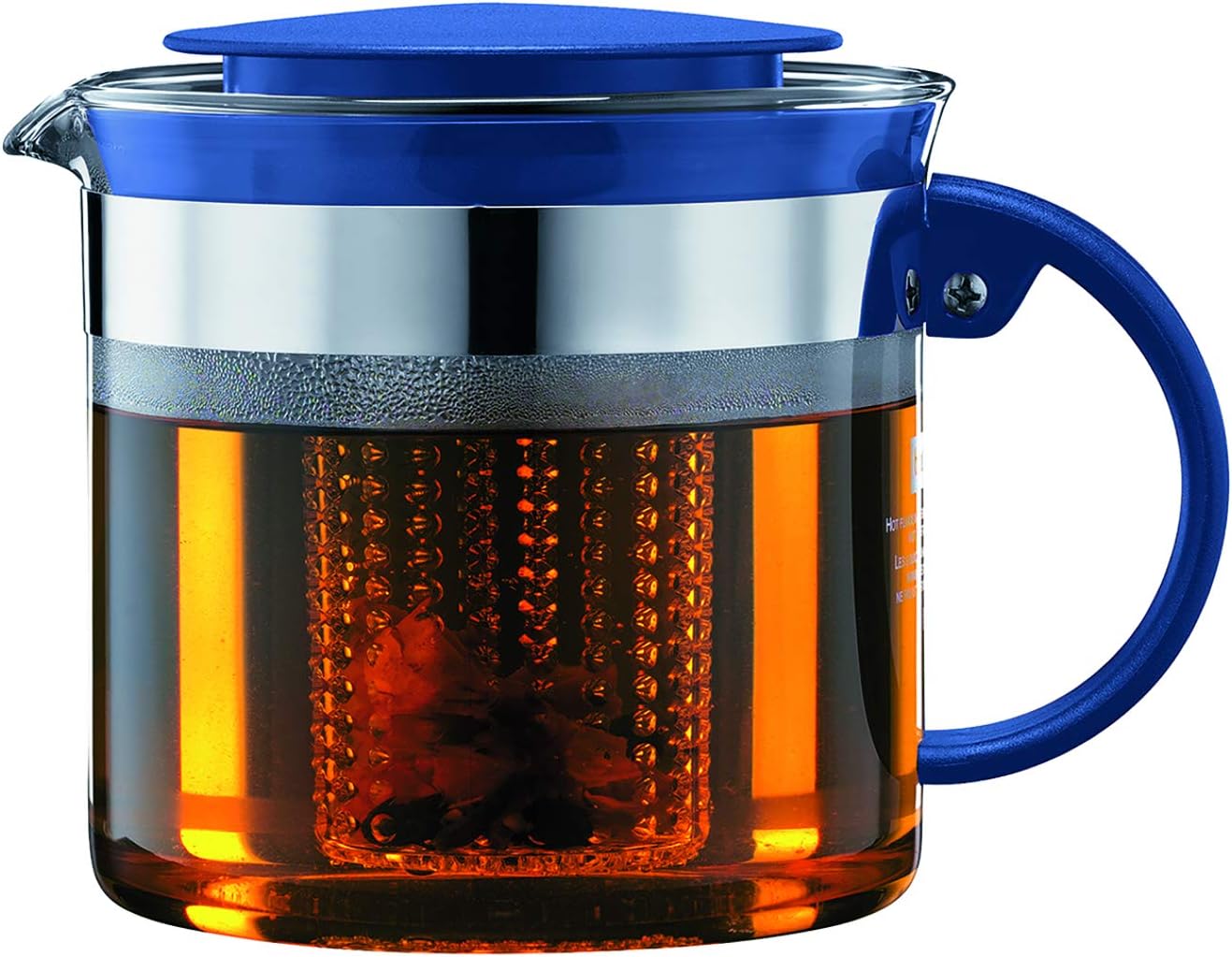 Bodum Bistro Nouveau 1875 Teapot 1 Liter Blue Amazon.ca Home