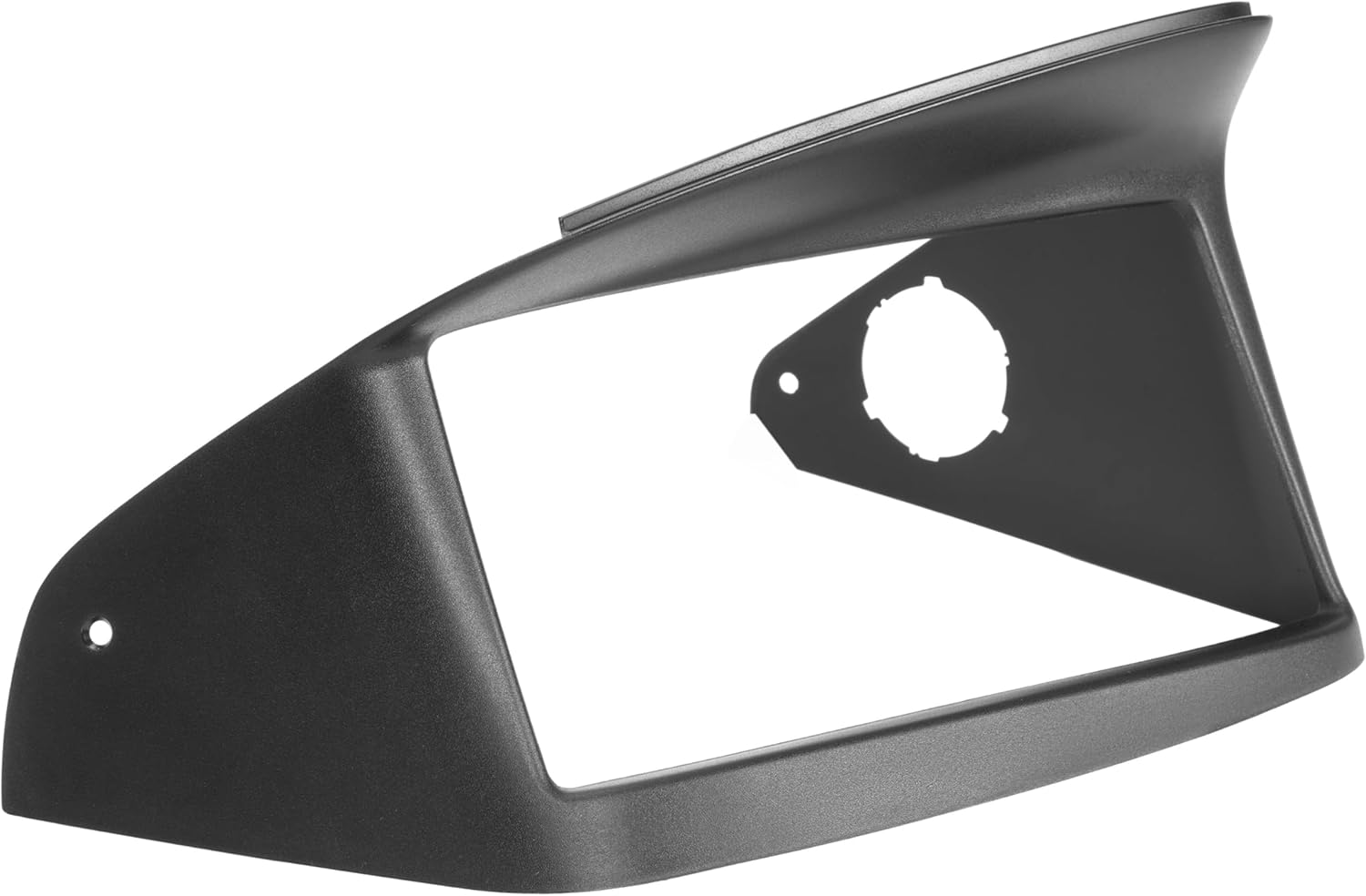 HECASA Headlight Bezel Compatible with 1997-2004 Chevrolet Corvette C5 Replacement for 10435412 10435411 Headlamp Cover Driver & Passenger Side Plastic(ABS) Black
