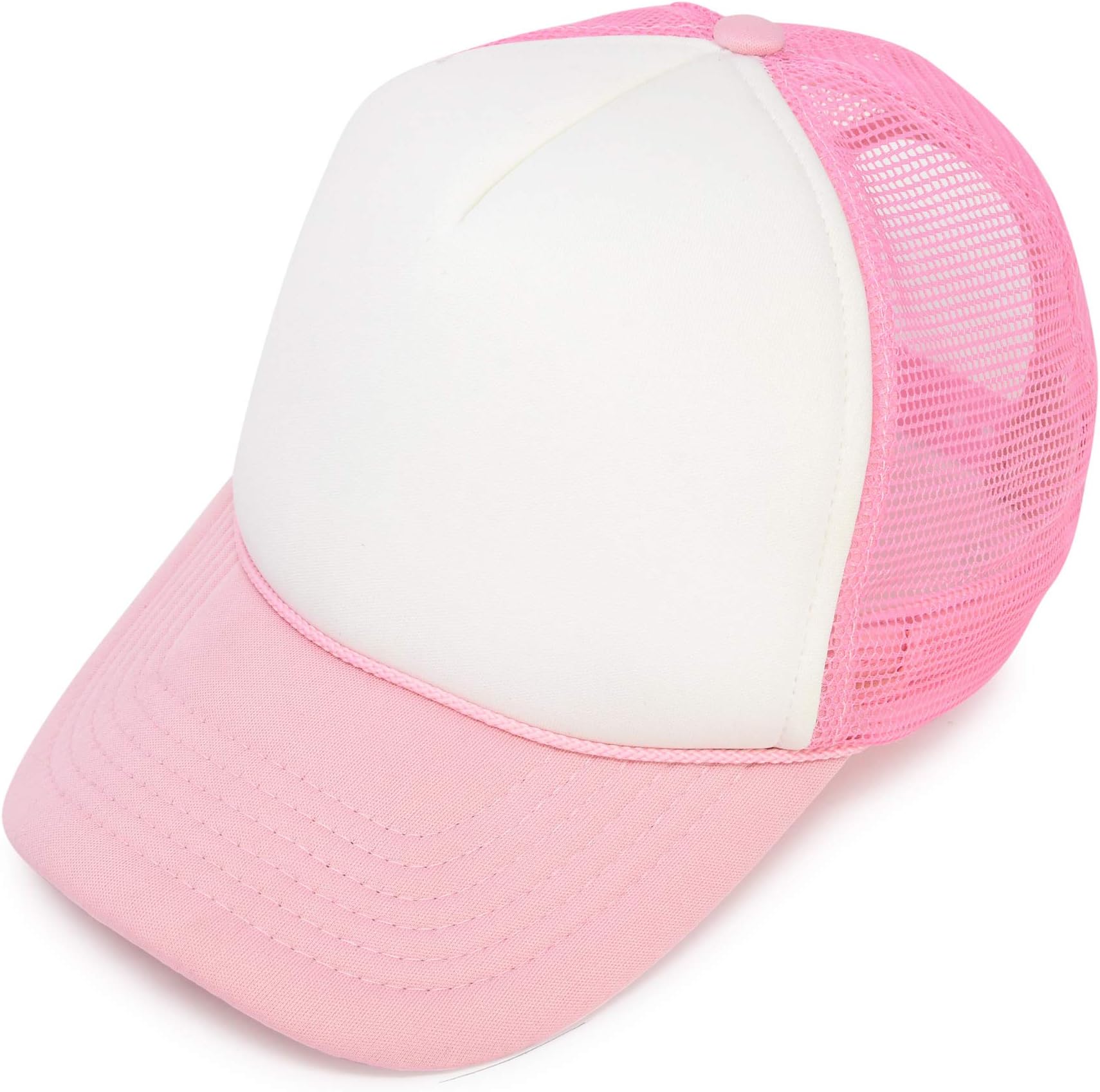 DALIXYouth Mesh Trucker Cap - Adjustable Hat (S, M Sizes)