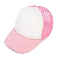 Algopix Similar Product 5 - DALIX Girls Youth Mesh Trucker Hat