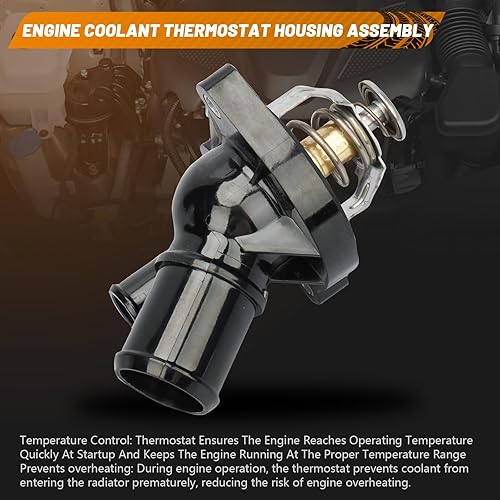 Miniatura 6 de Carcasa de termostato L32815170A 2003-2015 para Mazda 3 5 6 Tribute para Lincoln MKZ, para Ford EcoSport Escape Focus Fusion Ranger