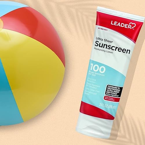 Miniatura 8 de LEADER Protector solar de viaje SPF 100+, loción ultra transparente, resistente al agua y no grasa con amplio espectro SPF 100+, 3 onzas líquidas