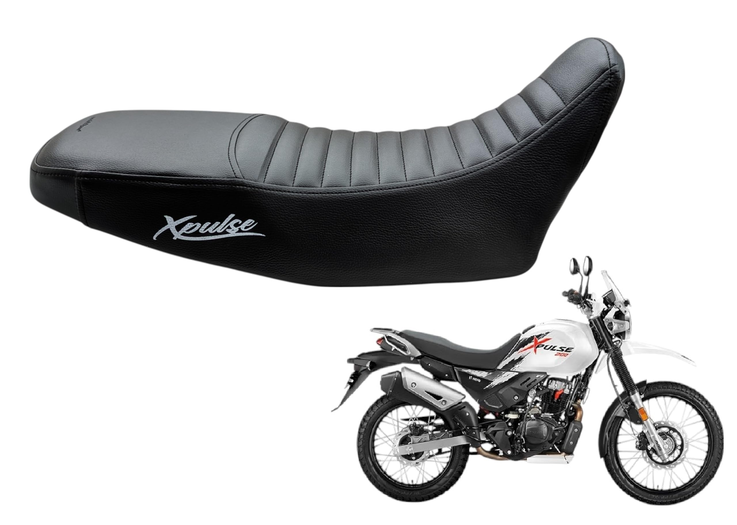 autoleopard x Pulse 200 4v 200 PRO Bike SEAT Cover,Vegan Leather,Double Nylon Stitch,10 MM Cushion Foam,Triple Layer Perfect for Riding Comfort,-image-33