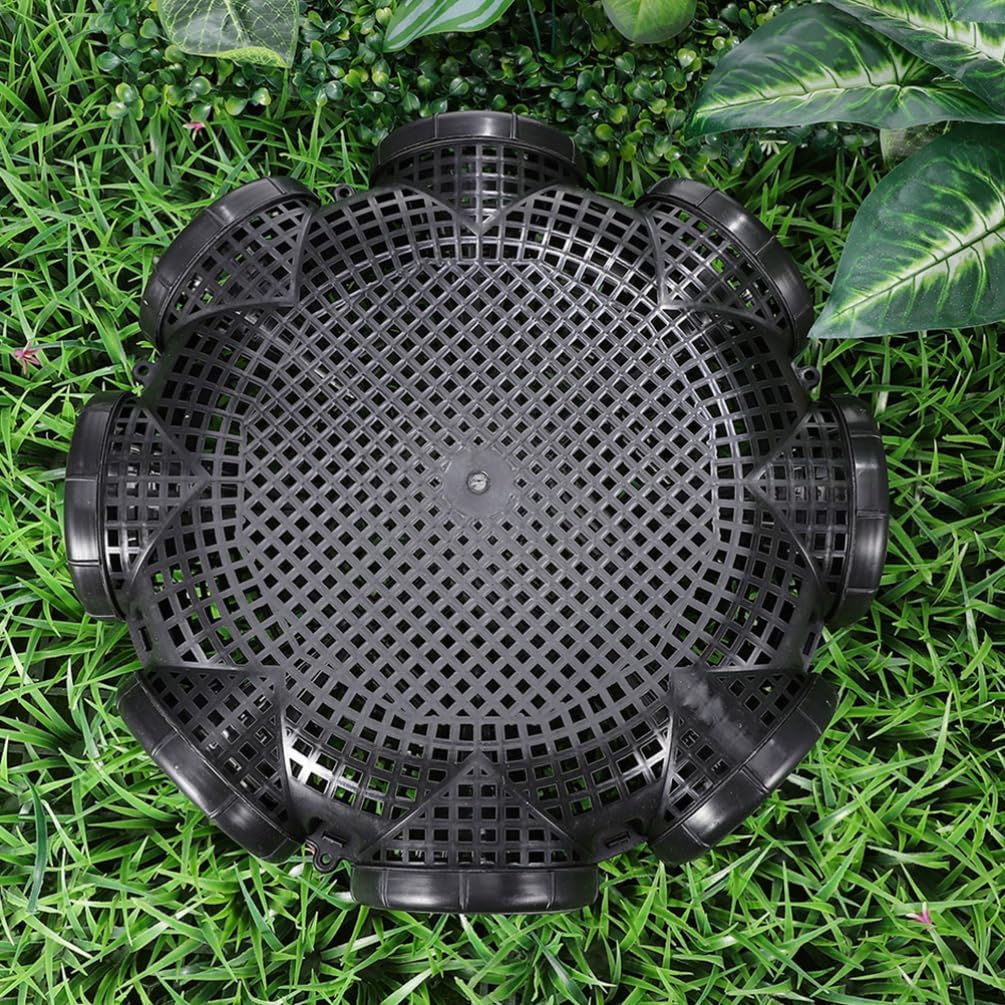 VANZACK 2pcs Fish Cage Bait Holder Lure Cage for Outdoor Fishing Lightweight Pp Material Improved Catching Effect