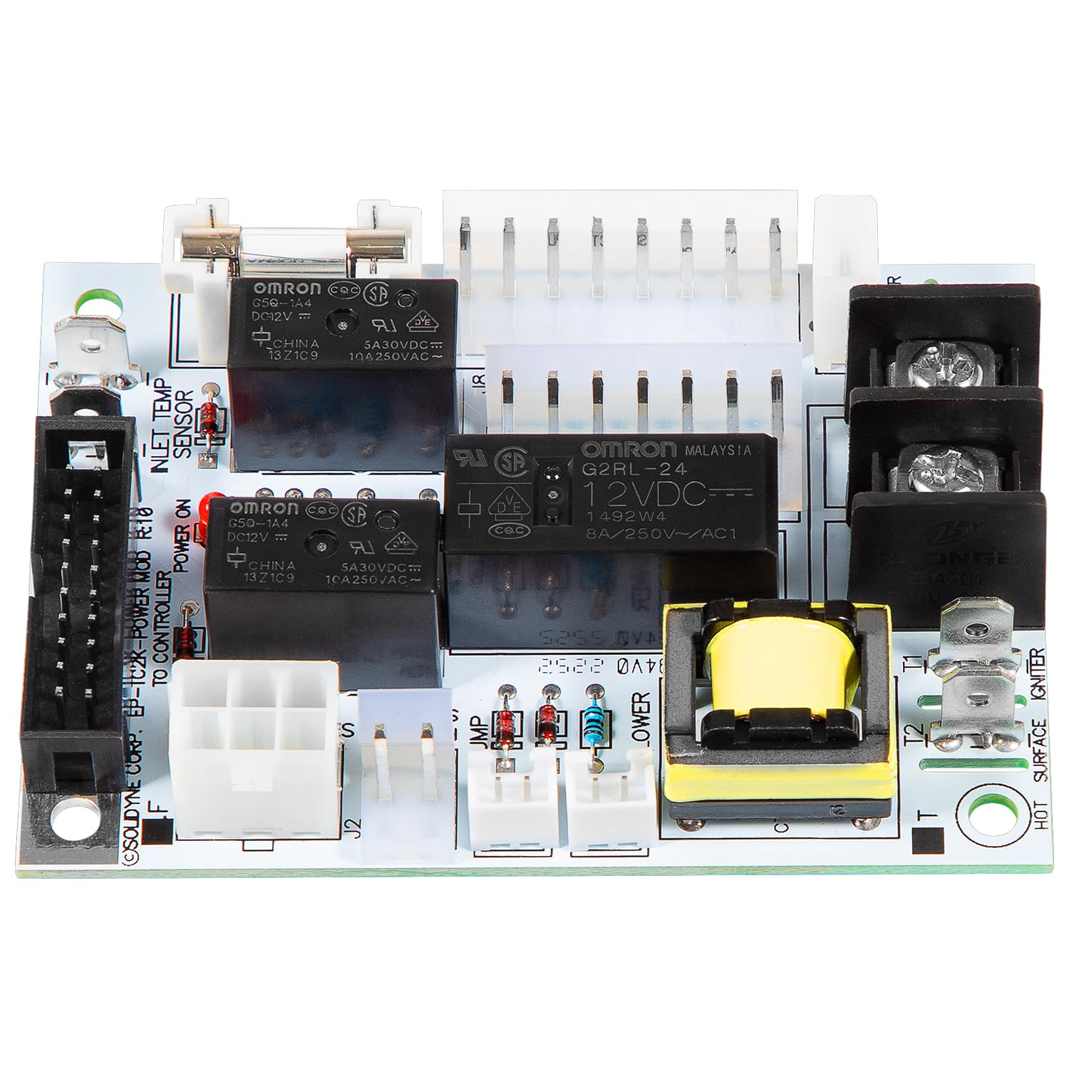 Carte d'alimentation chauffage piscine Jandy R0366800 pour système d'allumage électronique