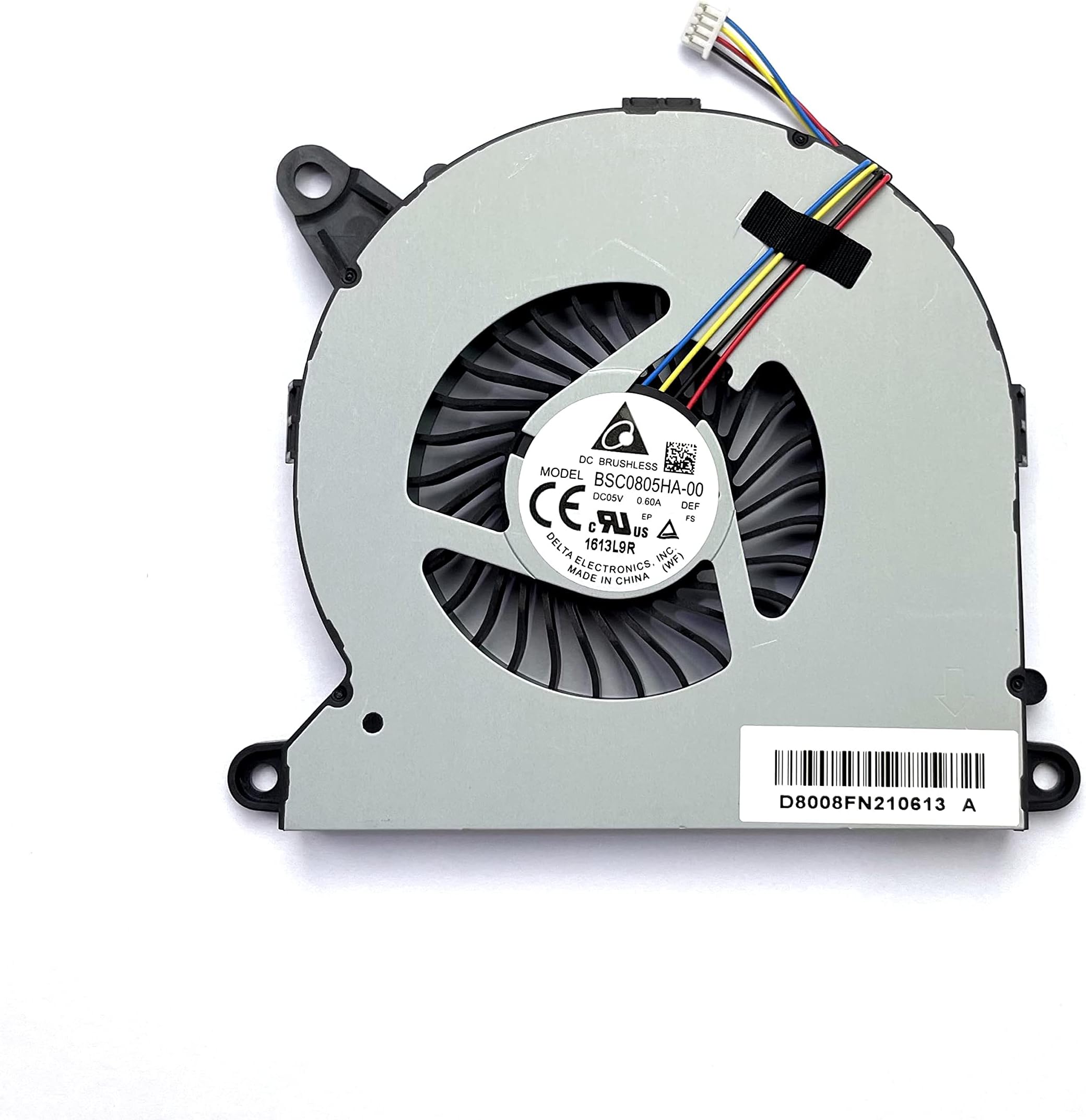 Replacement New Laptop CPU Cooling Fan for Intel NUC NUC8i7BEH NUC8i5BEH NUC8i3BEH NUC815BEK BSC0805HA-00