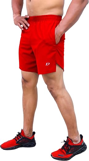 DECISIVE Fitness Ultra Thin Running Sport Synthetic Short- Royal Blue