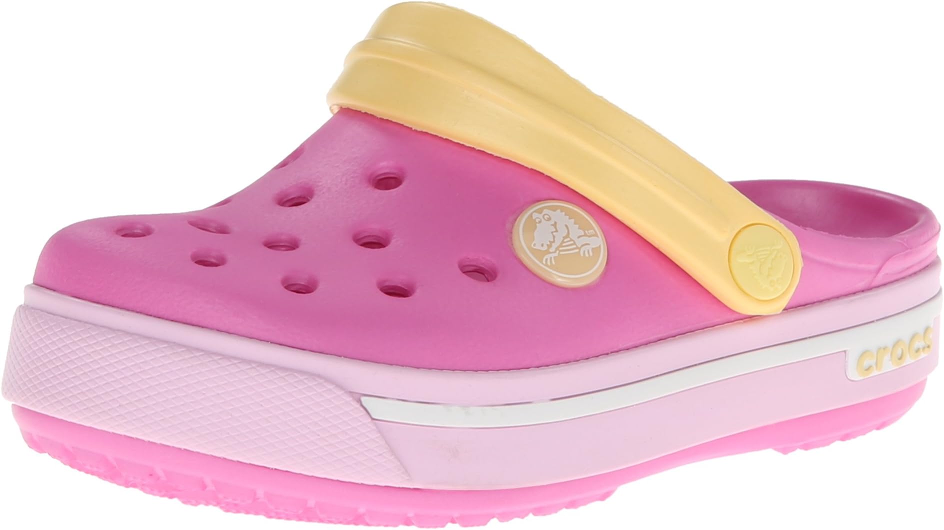 crocs Kids' Crocband II.5 Clog (Toddler/Little Kid),Party Pink/Ballerina Pink,10 M US Toddler
