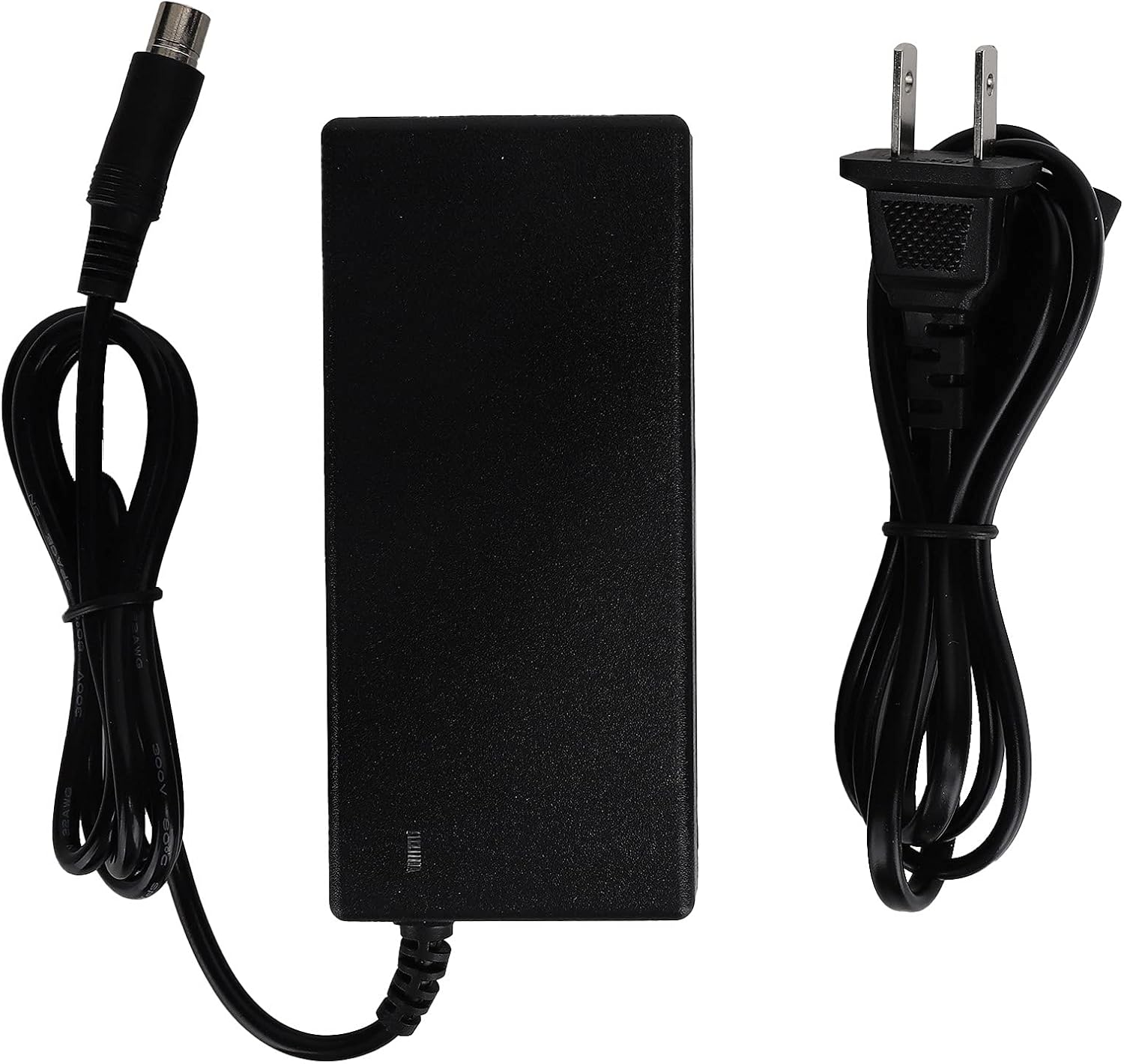 Battery Charger Adapter, 42V 2A 5.5mm Female Charger Supply Adapter for 36V Lithium Battery, Recharge for Electric Scooter, Electric Bike and Other Electric Device