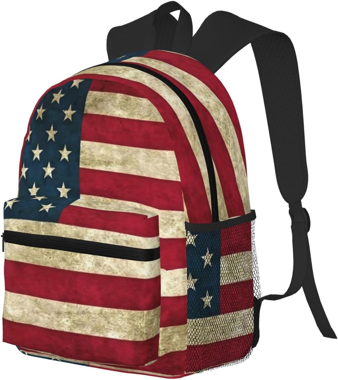 American flag Backpack Large Sports Bag, Best for Basketball, Soccer, Volleyball, Swim, Gym, Travel