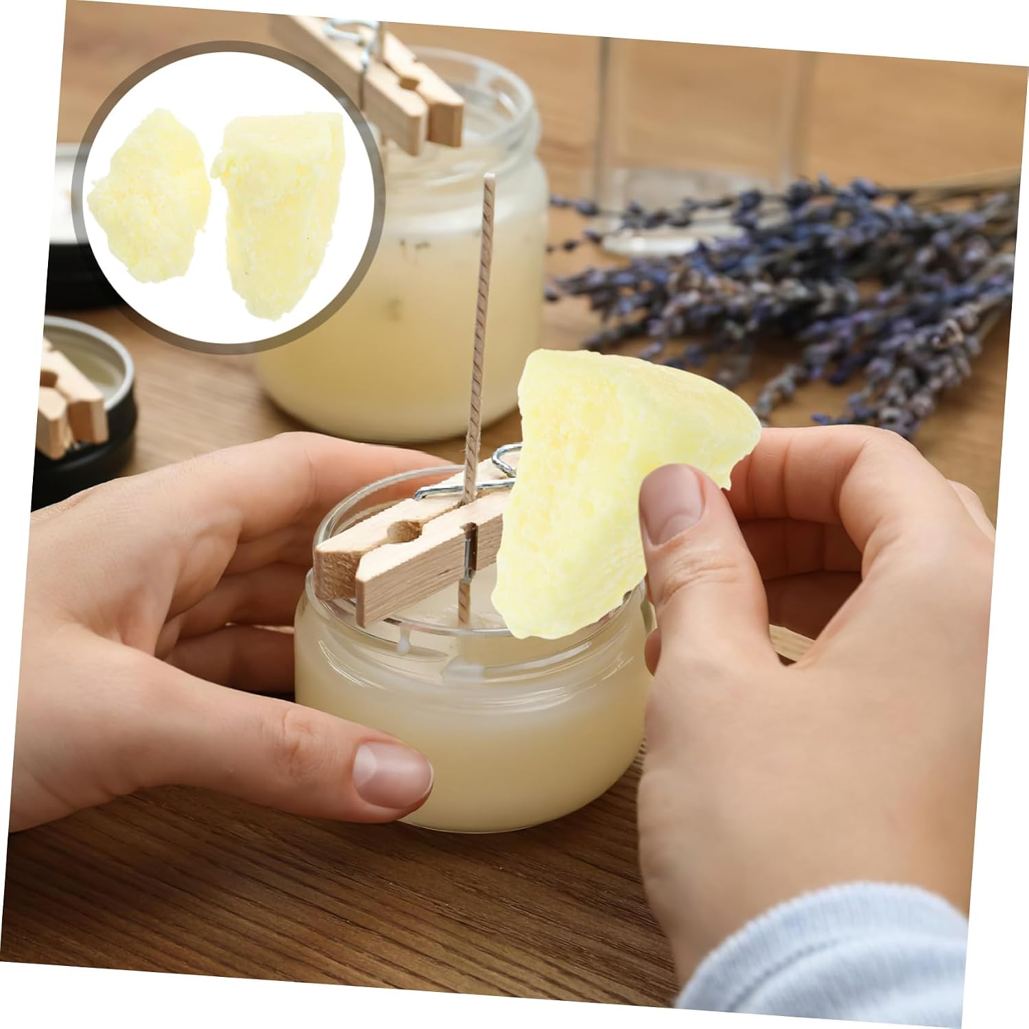 Gogogmee DIY Candle Making Wax Modifier Additive for Bubble Reduction Color Enhancement Scented Candles for Home Commercial Use