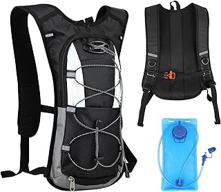 Hydration Backpack Waterproof Breathable Outdoor Sports Backpack with 2L...