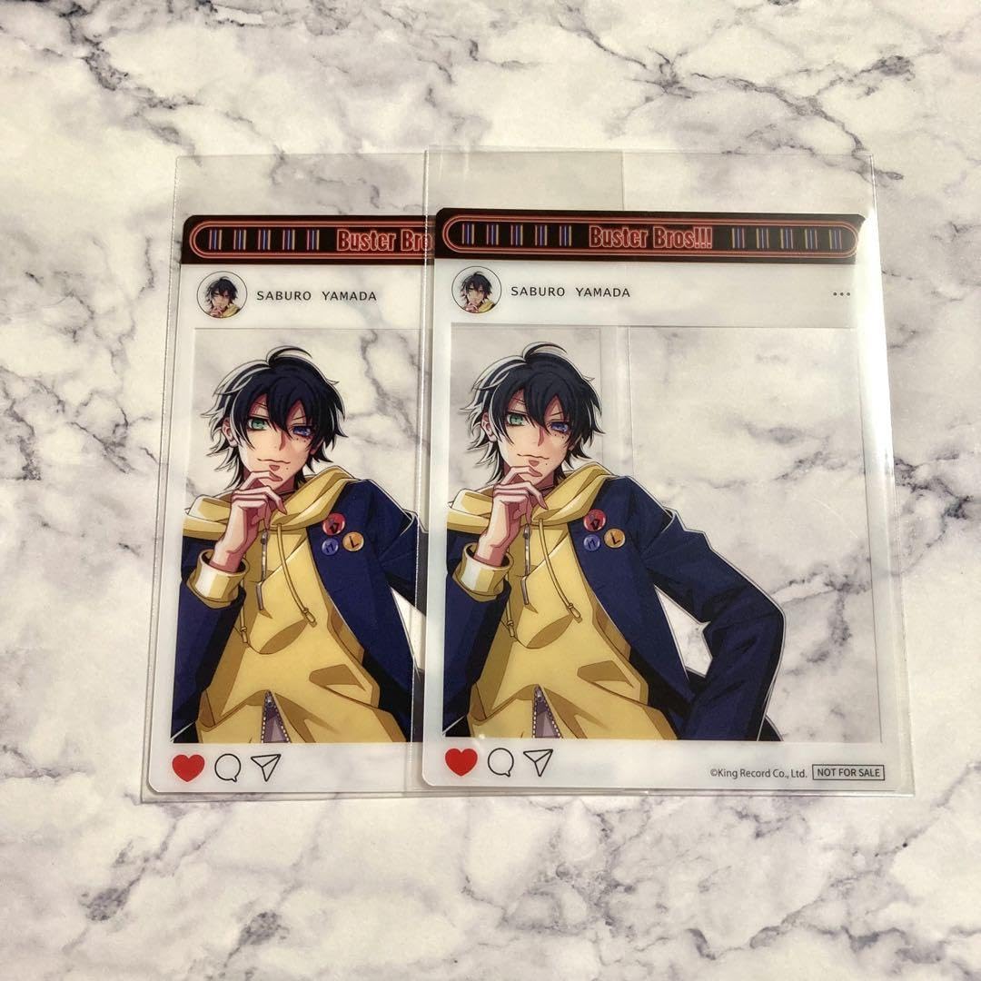 Amazon.co.jp: ヒプマイ キッチンカー SNS風クリアカード 9thLIVE 山田 1752．ヒプマイ 9th キッチンカー クリアカード コンプセット