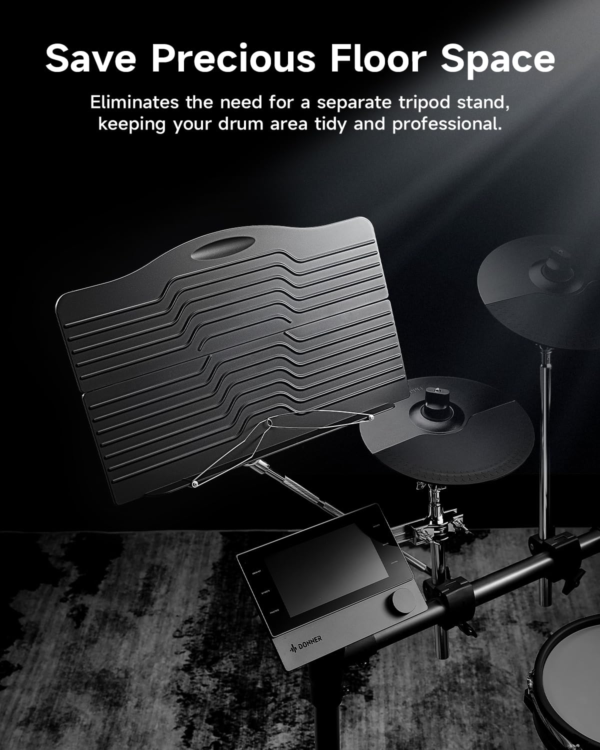 Amazon.com: Donner Electric Drum Set+Donner Sheet Music Holder