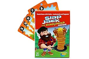 Continuum Games Slap Jack Card Game: A Fast-Paced Family Card Game for Kids and Adults