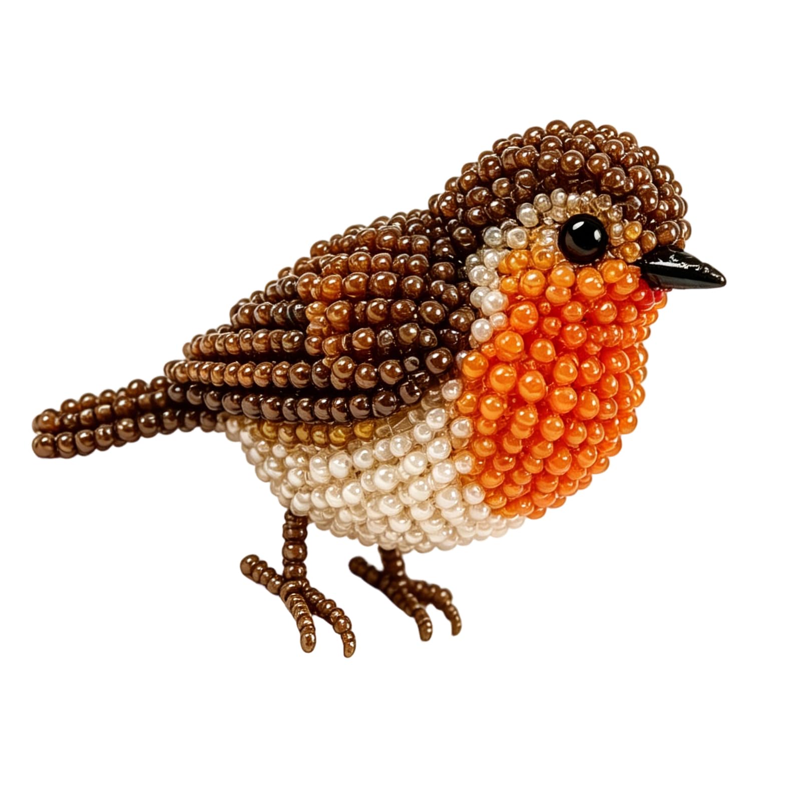 DIY Animal Beading Kit, Tiny 3D Beading Embroidery Kit, with Colorful Beads & Instructions, Beaded Animal DIY Set, Handmade Creative Arts & Crafts Gift for Adults & Beginners