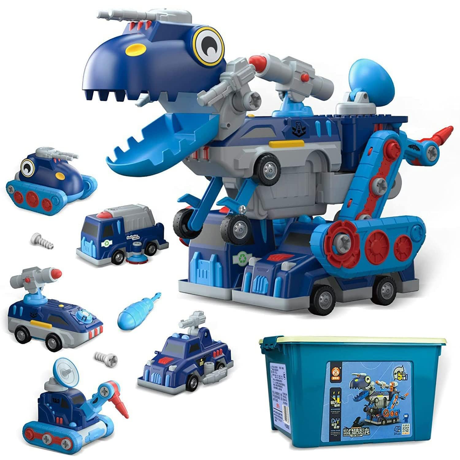 Xspring Magnetic Block Building Toys, Montessori Sensory Toys, Large Magnetic Building Blocks for Kids Stem Toys, And Education Toys, Preschool Birthday Gifts Toys for 3+ Year Old Boy Girl