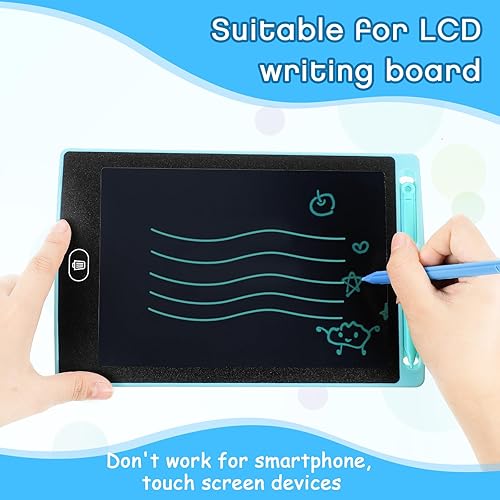 Miniatura 4 de 6 piezas LCD de escritura de repuesto para tableta de dibujo para niños, tablero de dibujo, tablero de garabatos, lápiz capacitivo para niños para