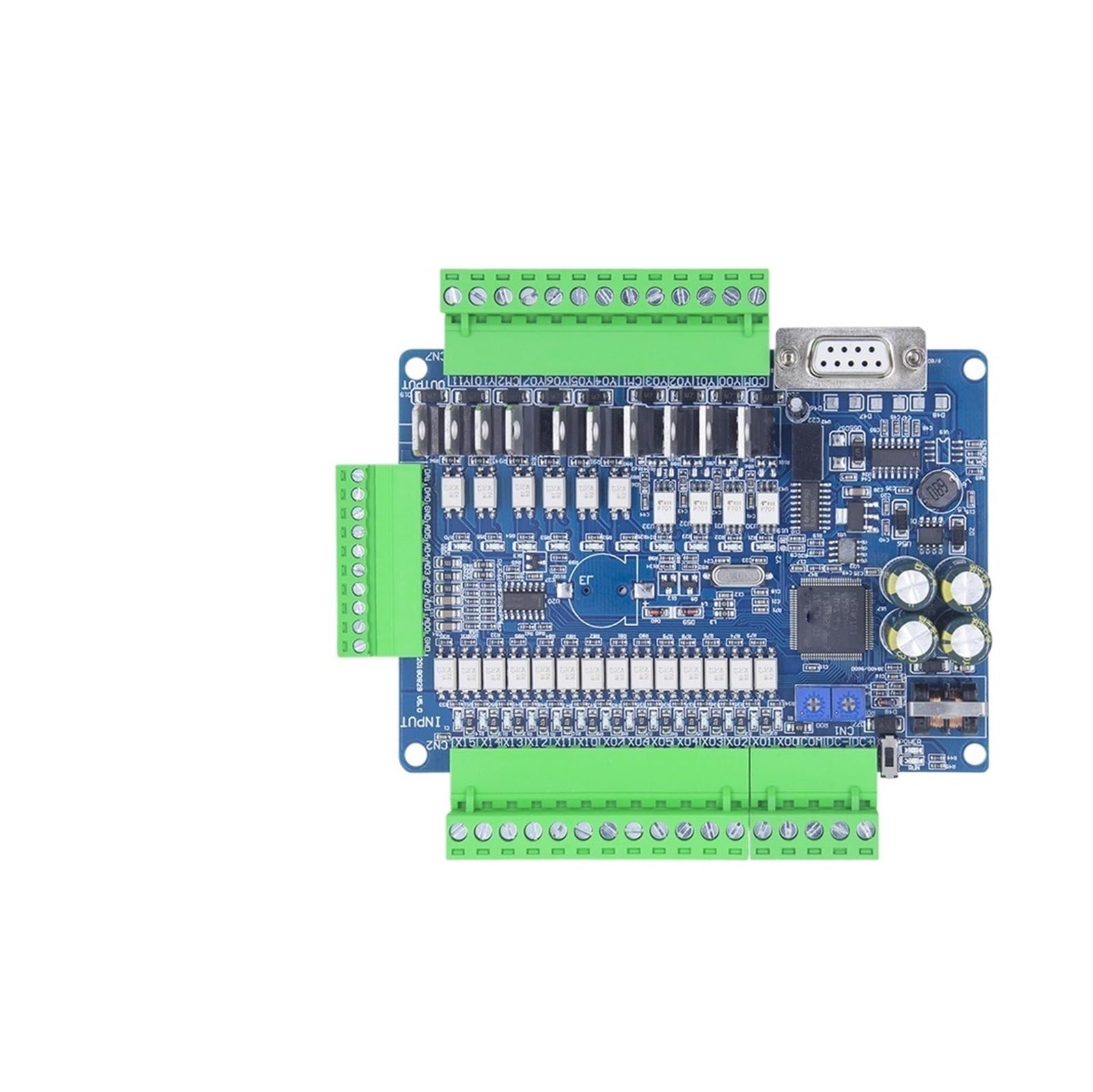 controllore Logico programmabile FX3U-14 24 48 32MR/MT relè Uscita Transistor Controllore Logico RTU Modbus RS485 RTC Uscita impulsi NTC Analogico Incluso(FX3U-48MT)