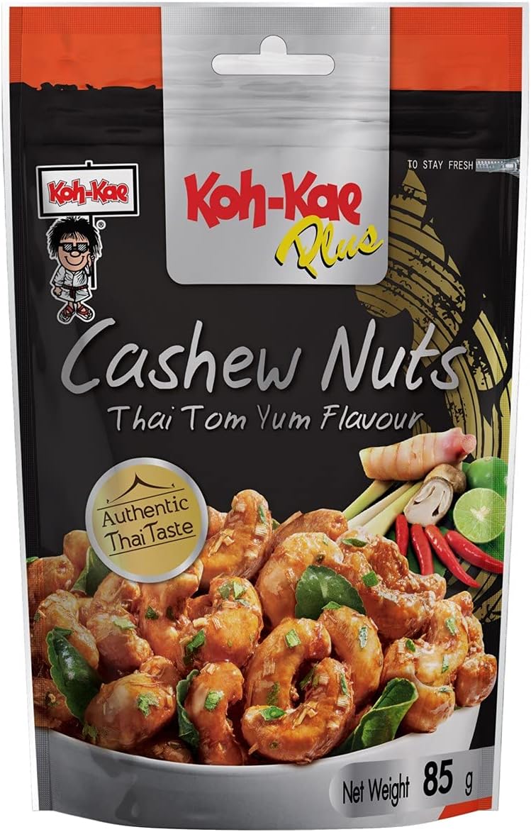 Koh-Kae Thai Tom Yum Coated Cashew Nuts 85g