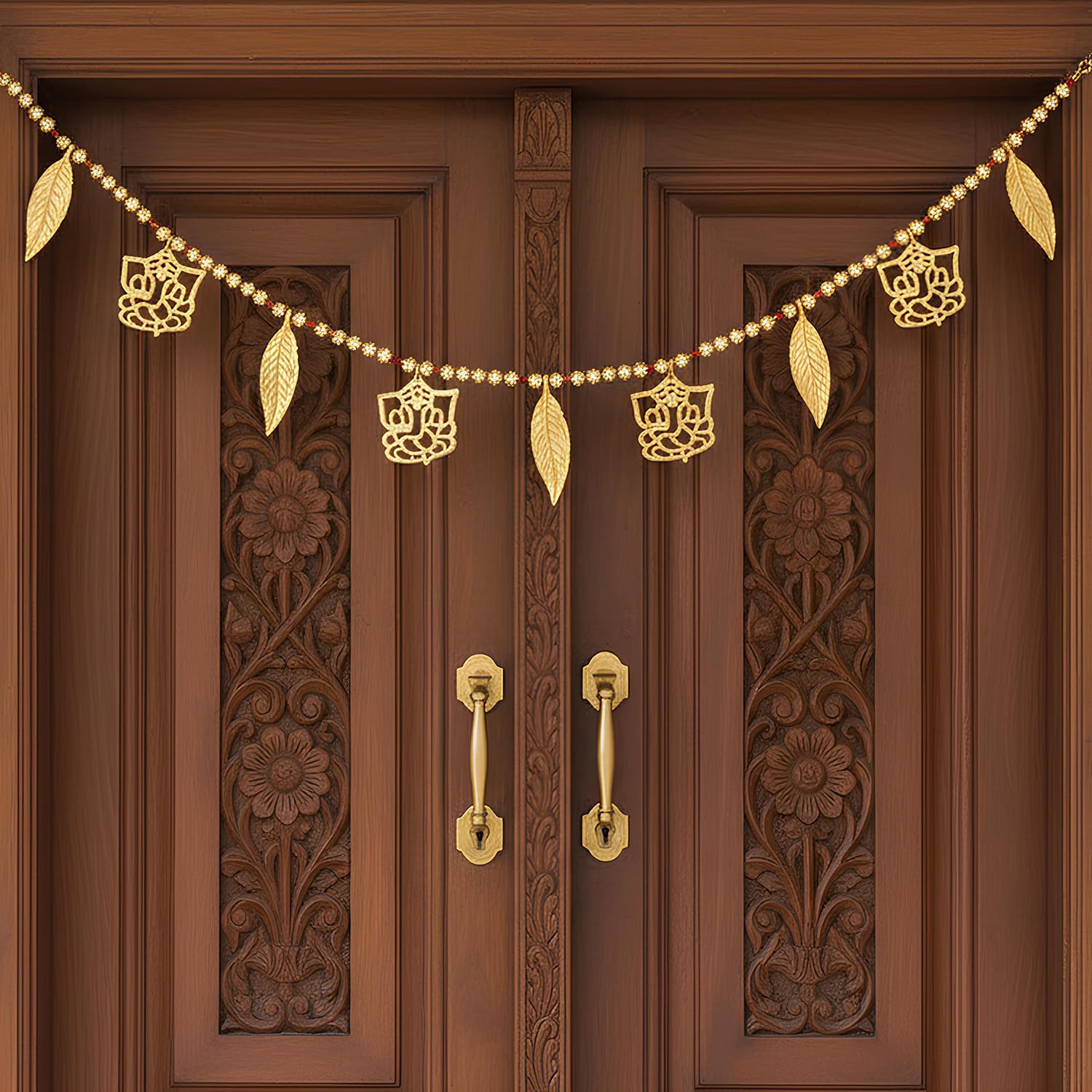 Party Propz Door Toran for Main Door Entrance – 1Pc, 3ft Ganesh and Leaf Shaped Main Door Toran for Home, Toran for Decoration, Pooja Room Decorations Items, Hanging for Decorations Party Propz Door Toran for Main Door Entrance – 1Pc, 3ft Ganesh and Leaf Shaped Main Door Toran for Home, Toran for Decoration, Pooja Room Decorations Items, Hanging for Decorations