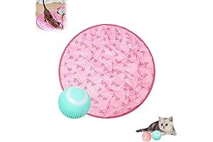 Whisker Fun: Interactive Cat Toy Mat for Energetic Hunting Adventures