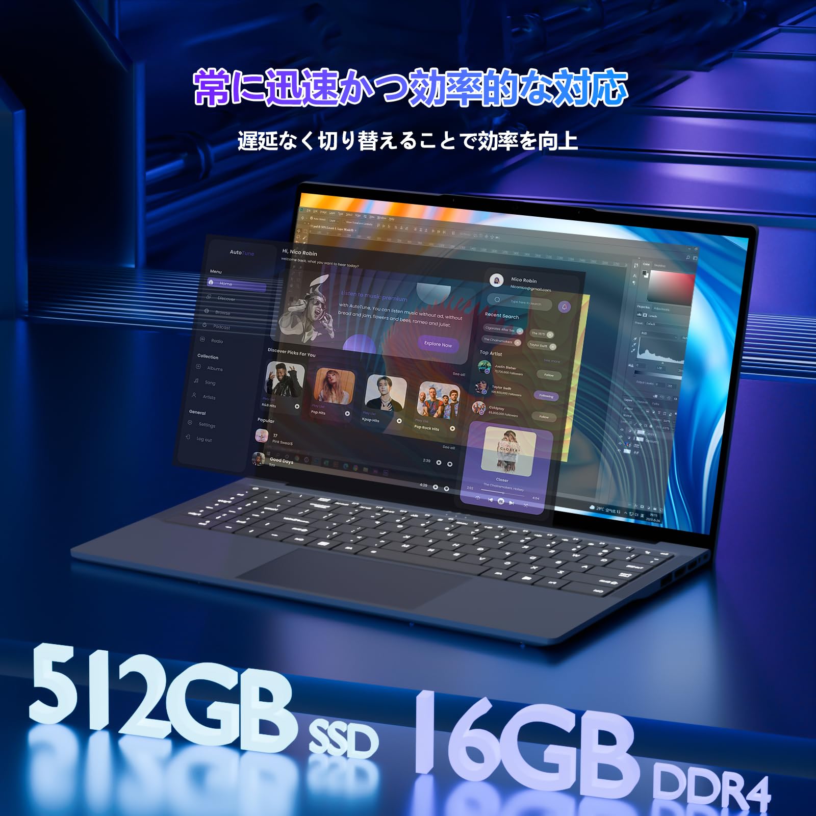 ノートパソコンCore i5-8210YノートPC 16インチ 16GB メモリ Amazon.co.jp: ノートパソコンCore i5-8210YノートPC 16インチ