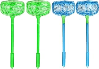 Fishing Net, TSYAN Bug Net Catching Crab Insect Nets Beach Toys Floating Bait Butterflies Colorful Nets for Kids Outdoor Playing 16 inches